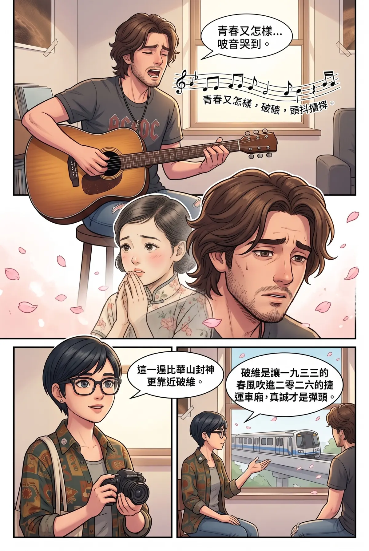 過氣主唱的神級編曲：老歌一響，前東家臉都綠了 第 12 集　過氣主唱的神級編曲：老歌一響，前東家臉都綠了 - 破維前的最後一堂課 第 11 頁