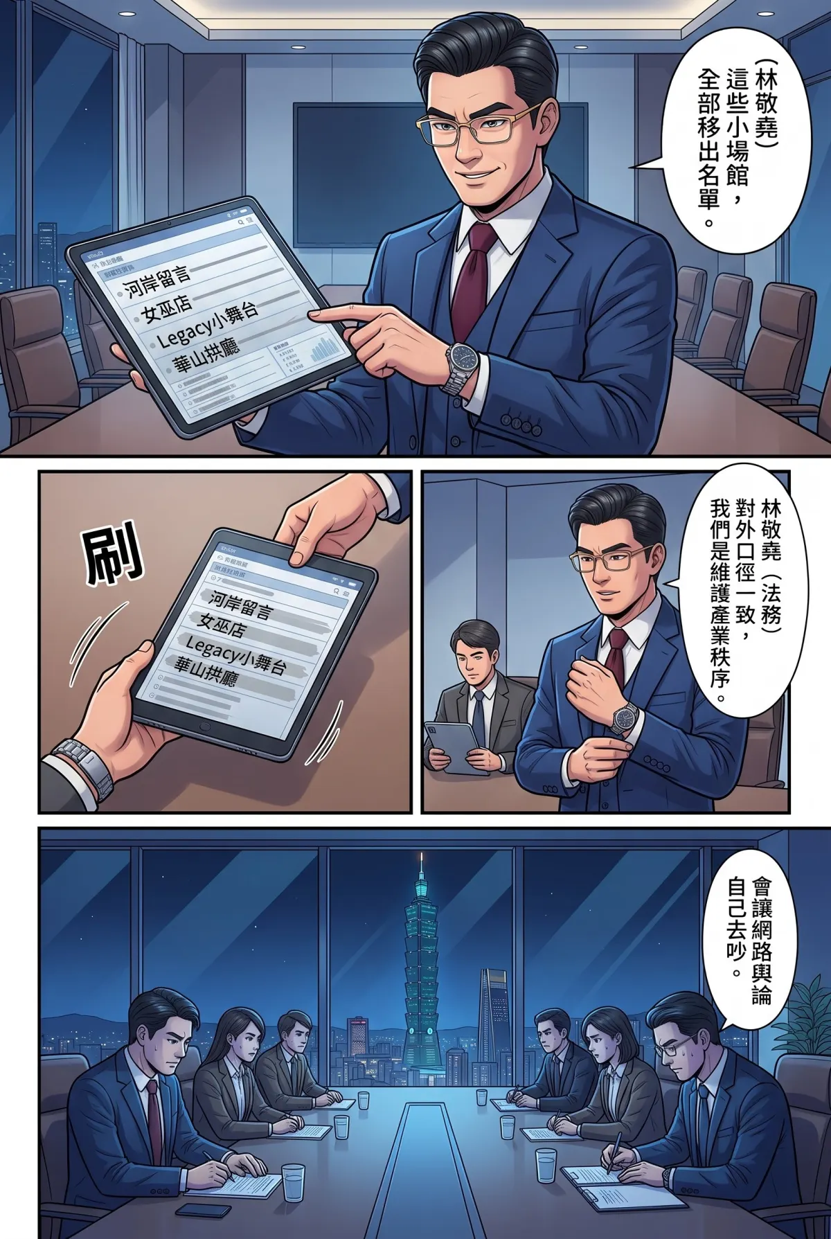 過氣主唱的神級編曲：老歌一響，前東家臉都綠了 第 13 集　過氣主唱的神級編曲：老歌一響，前東家臉都綠了 - 星曜的最後封殺令 第 5 頁