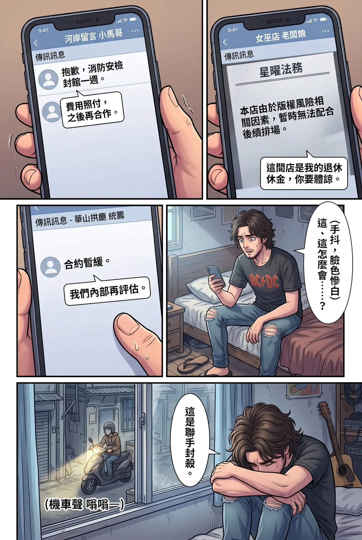 過氣主唱的神級編曲：老歌一響，前東家臉都綠了 第 13 集　過氣主唱的神級編曲：老歌一響，前東家臉都綠了 - 星曜的最後封殺令 第 7 頁
