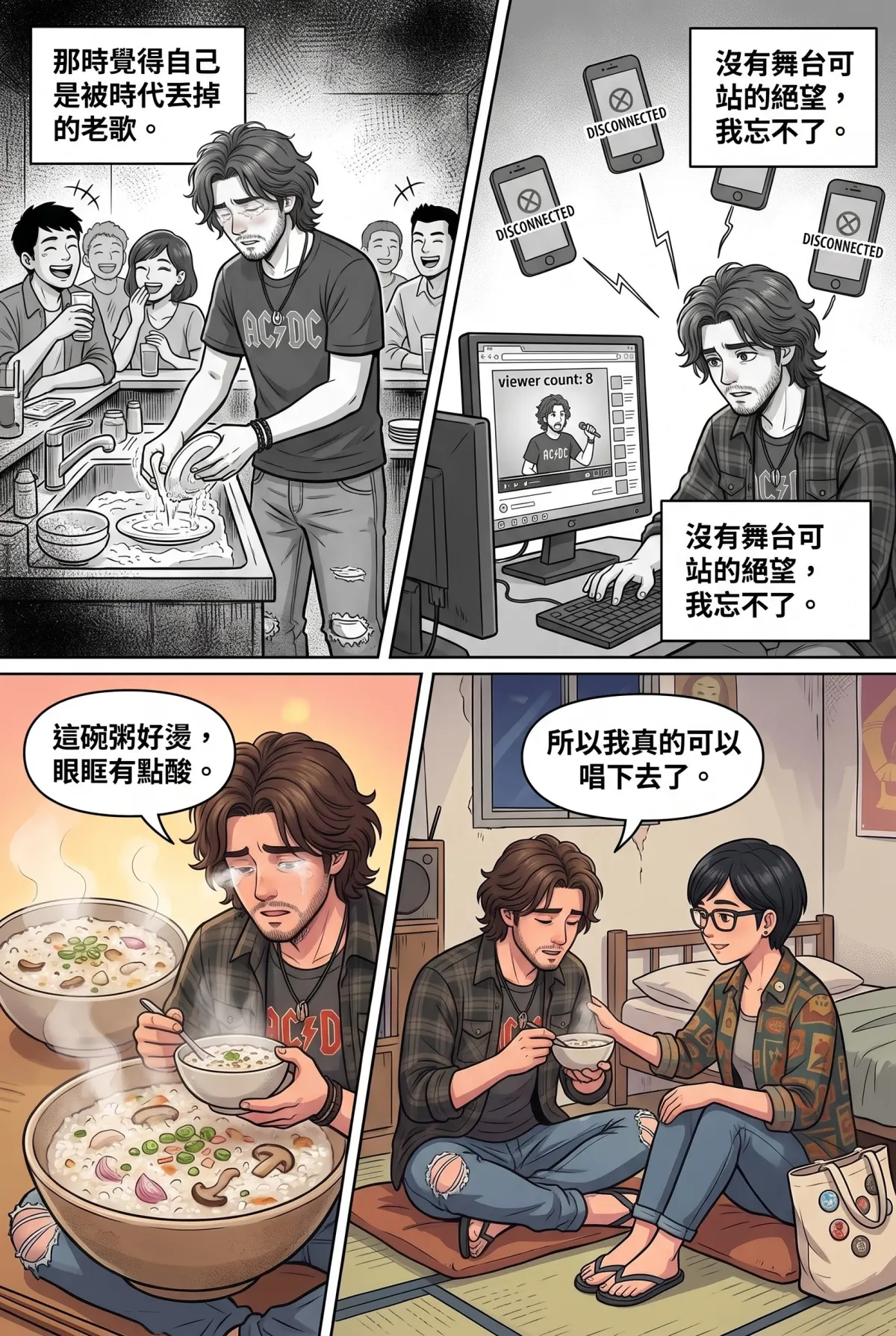 過氣主唱的神級編曲：老歌一響，前東家臉都綠了 第 15 集　過氣主唱的神級編曲：老歌一響，前東家臉都綠了 - 過氣主唱的新生 第 9 頁