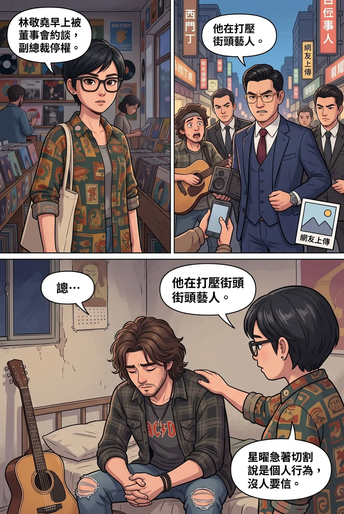 過氣主唱的神級編曲：老歌一響，前東家臉都綠了 第 15 集　過氣主唱的神級編曲：老歌一響，前東家臉都綠了 - 過氣主唱的新生 第 8 頁