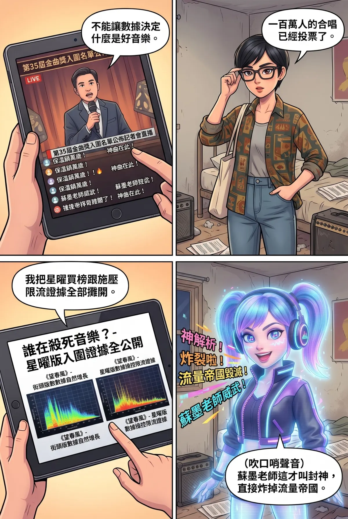 過氣主唱的神級編曲：老歌一響，前東家臉都綠了 第 15 集　過氣主唱的神級編曲：老歌一響，前東家臉都綠了 - 過氣主唱的新生 第 6 頁