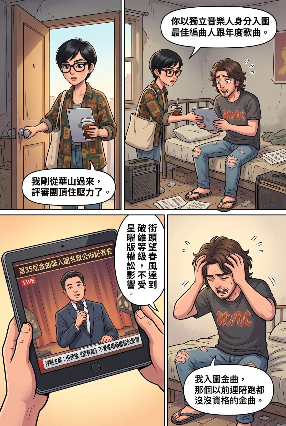 過氣主唱的神級編曲：老歌一響，前東家臉都綠了 第 15 集　過氣主唱的神級編曲：老歌一響，前東家臉都綠了 - 過氣主唱的新生 第 5 頁