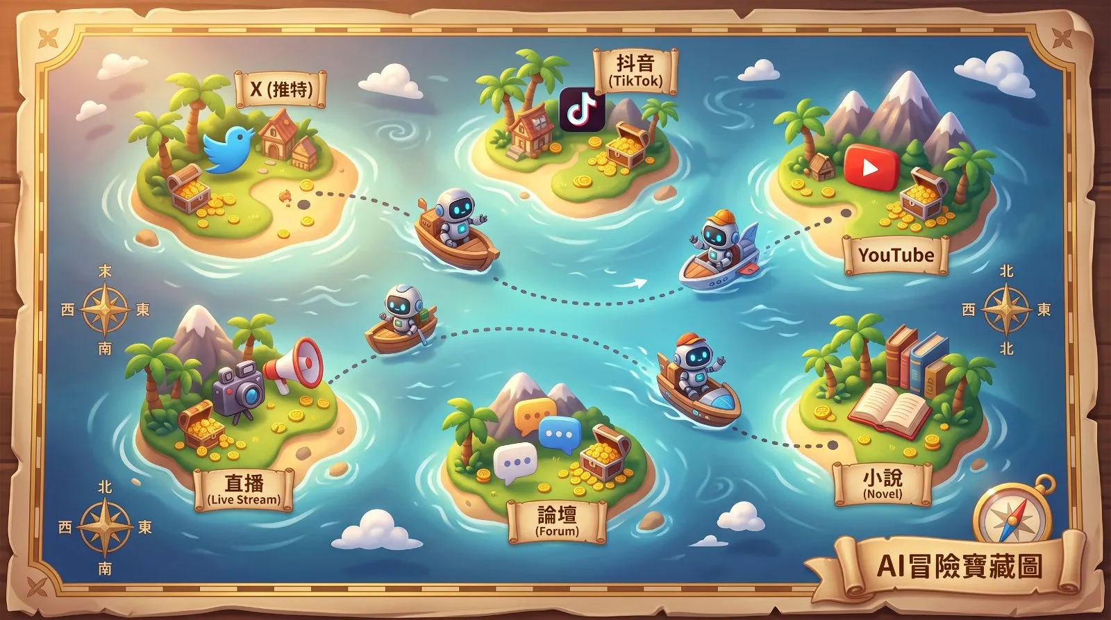 記住流量公式：自然流量平台 > 搜尋流量 > 私域流量。新手一定要先做有自然推流的平台。