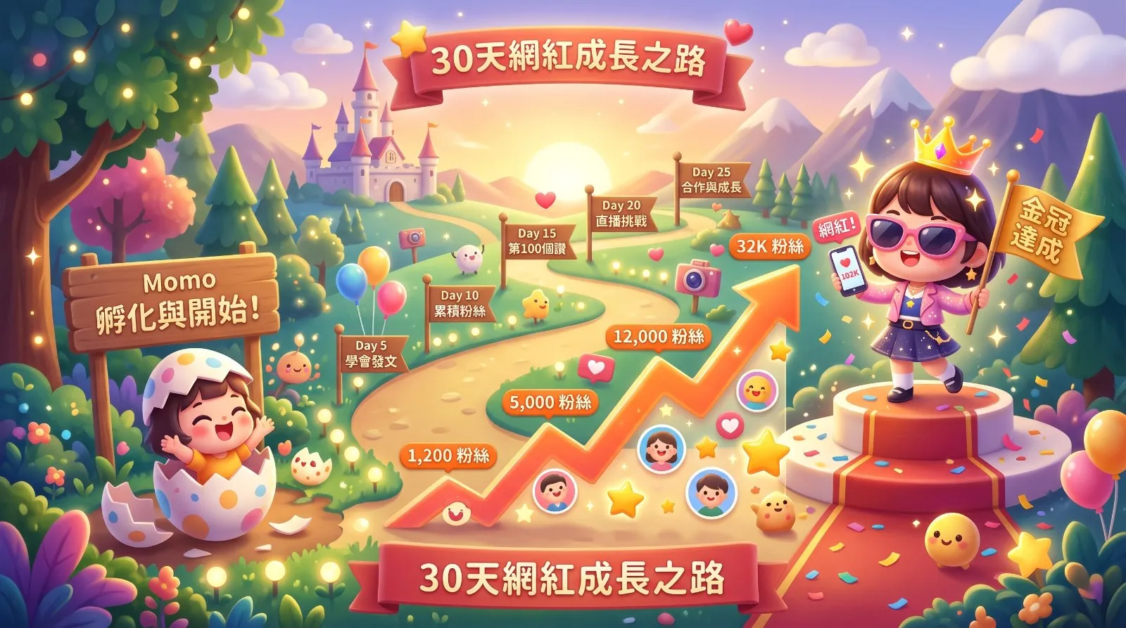 選一條賽道，不要貪
