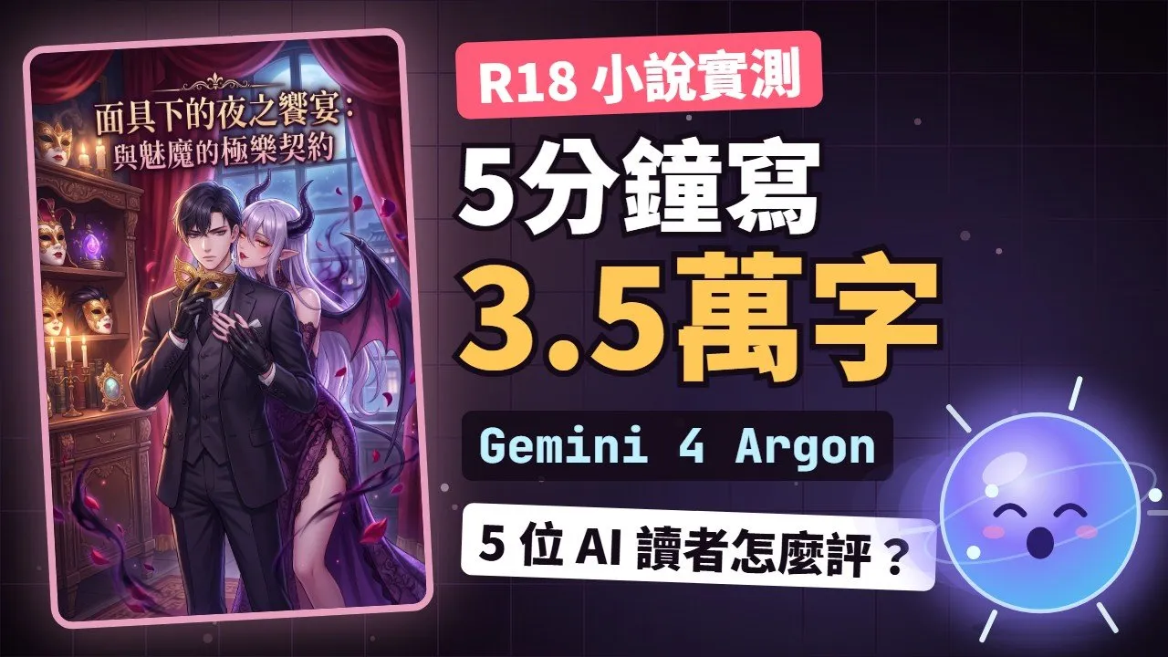 一句話、5 分鐘、3.5 萬字