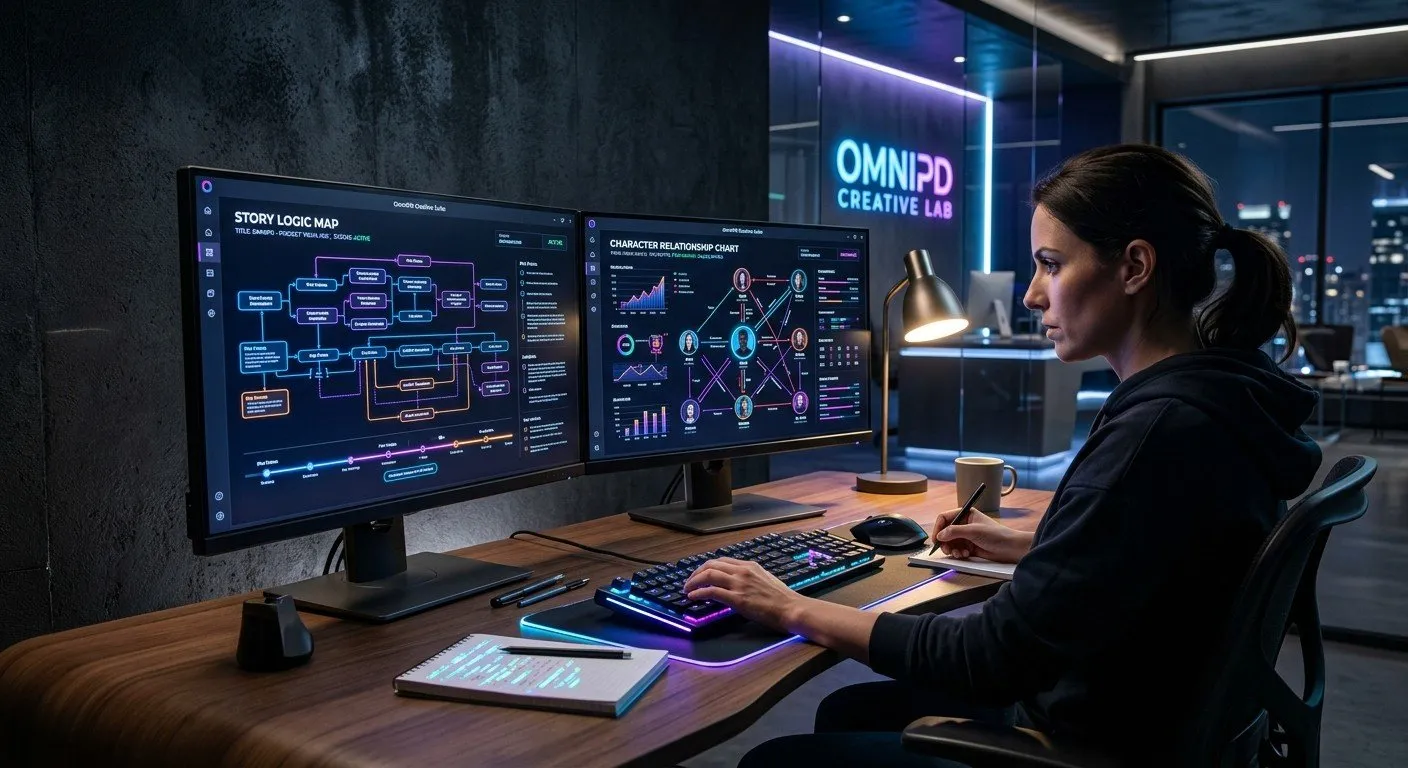 OmniPD 整合生成式 AI 與專業創作邏輯，將韓國式的 IP 生產效率導入繁體中文創作圈。