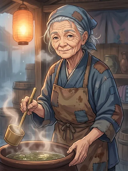 酒肆老嫗