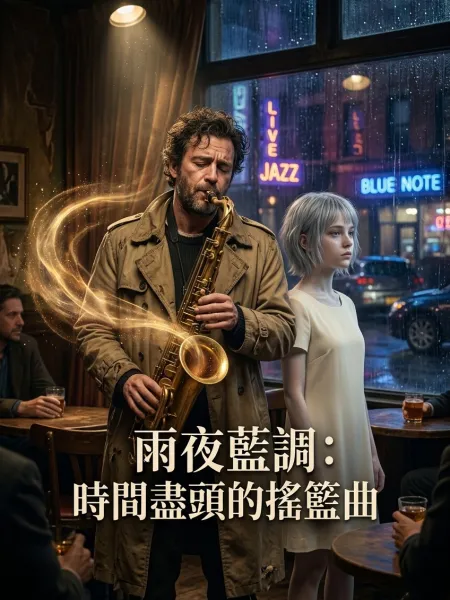 《雨夜藍調：時間盡頭的搖籃曲》封面