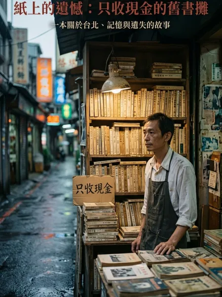 紙上的遺憾：只收現金的舊書攤