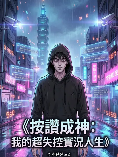《按讚成神：我的超失控實況人生》 封面