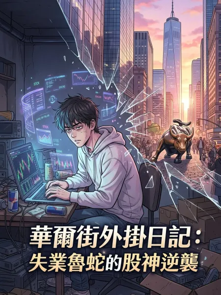 《華爾街外掛日記：失業魯蛇的股神逆襲》封面