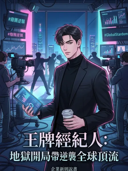 王牌經紀人：地獄開局帶廢團逆襲全球頂流 封面