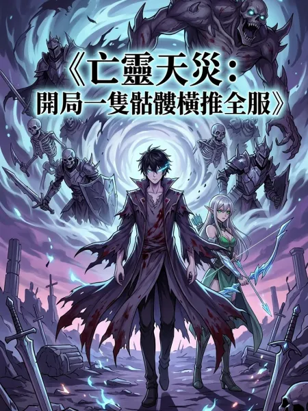 《亡靈天災：開局一隻骷髏橫推全服》 封面