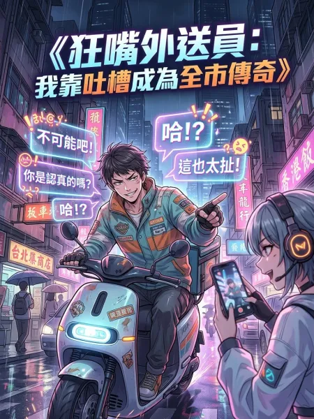 《狂嘴外送員：我靠吐槽成為全市傳奇》 封面