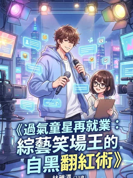 《過氣童星再就業：綜藝笑場王的自黑翻紅術》 封面