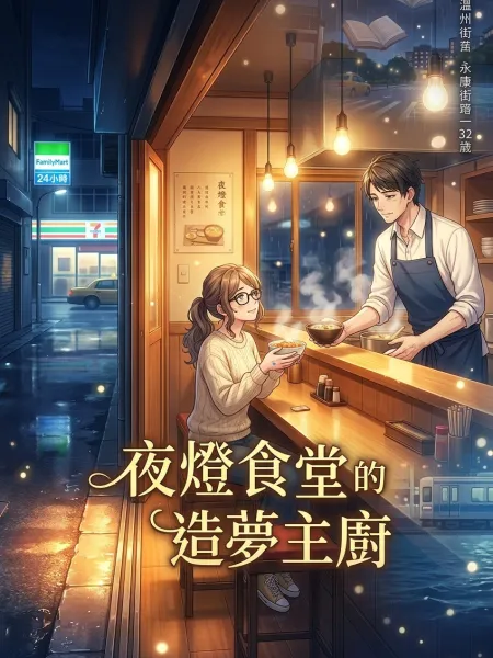 夜燈食堂的造夢主廚 封面