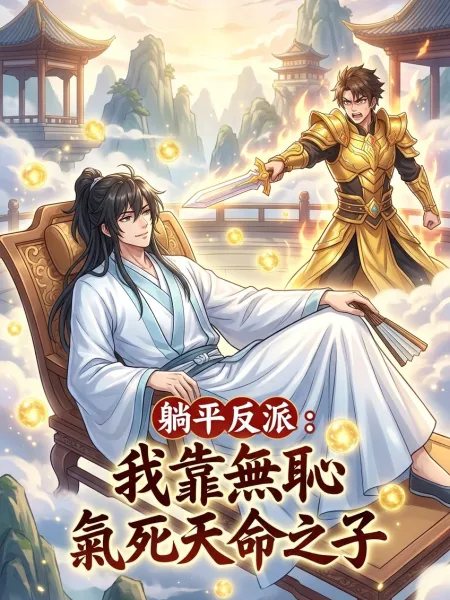 躺平反派：我靠無恥氣死天命之子 封面