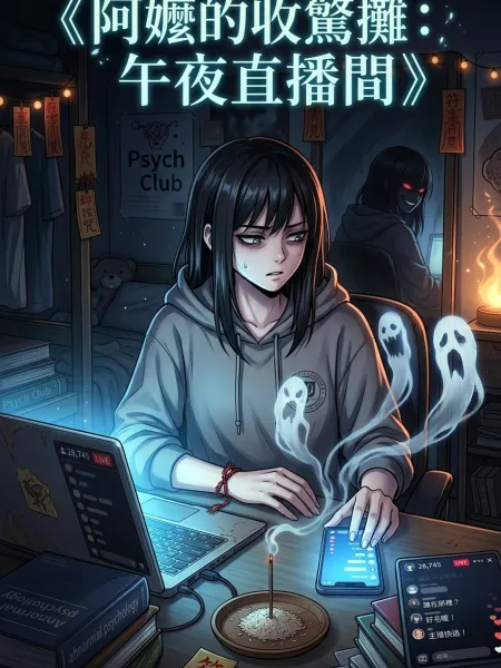 《阿嬤的收驚攤：午夜直播間》 封面