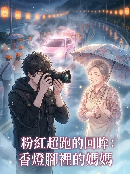粉紅超跑的回眸：香燈腳裡的媽媽 封面