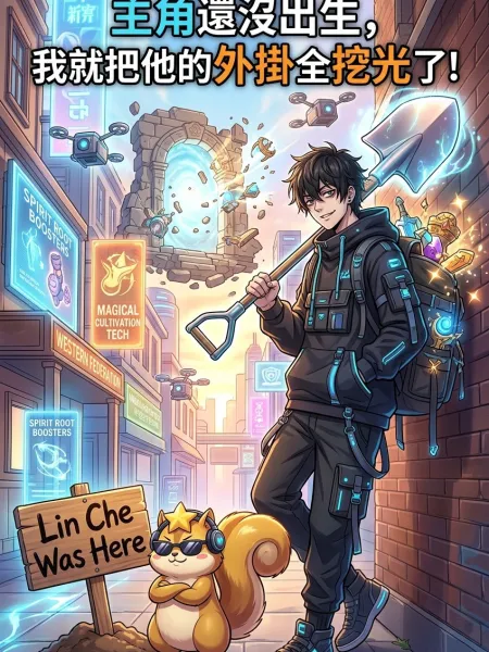 主角還沒出生，我就把他的外掛全挖光了！ 封面