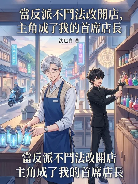 當反派不鬥法改開店，主角成了我的首席店長 封面
