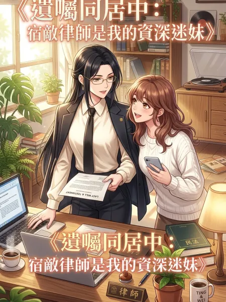 《遺囑同居中：宿敵律師是我的資深迷妹》 封面