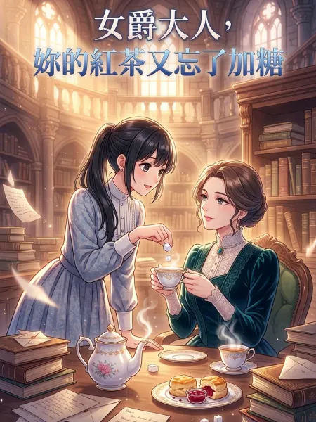 女爵大人，妳的紅茶又忘了加糖 封面