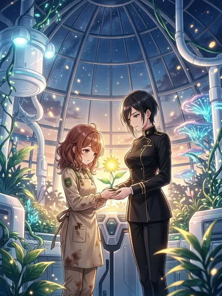 《《指揮官今天也在努力發芽》》封面
