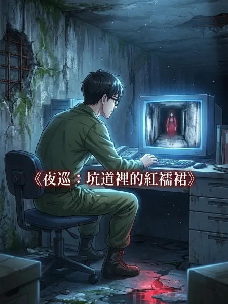 《夜巡：坑道裡的紅襦裙》 封面