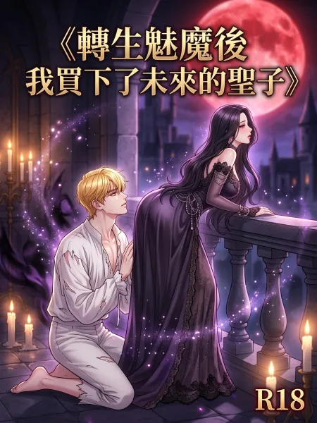《轉生魅魔後我買下了未來的聖子_言情版》封面