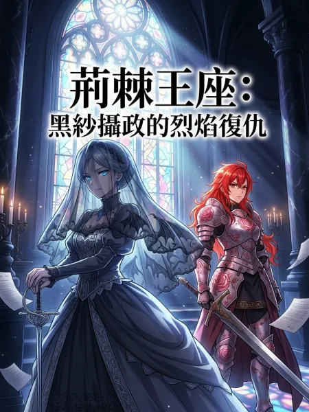 《荊棘王座：黑紗攝政的烈焰復仇》封面