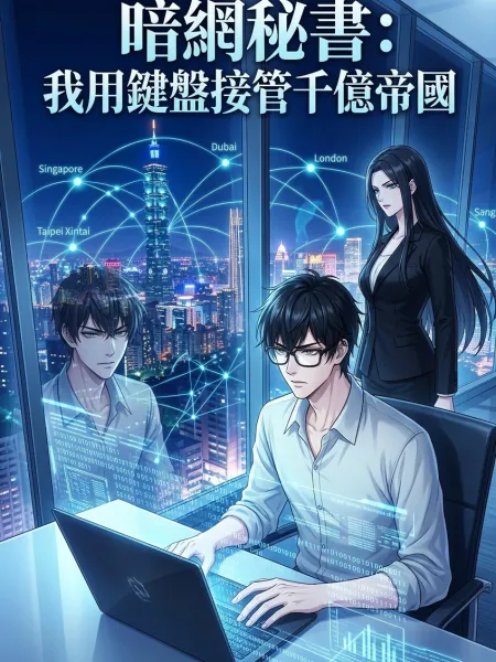 暗網秘書：我用鍵盤接管千億帝國 封面
