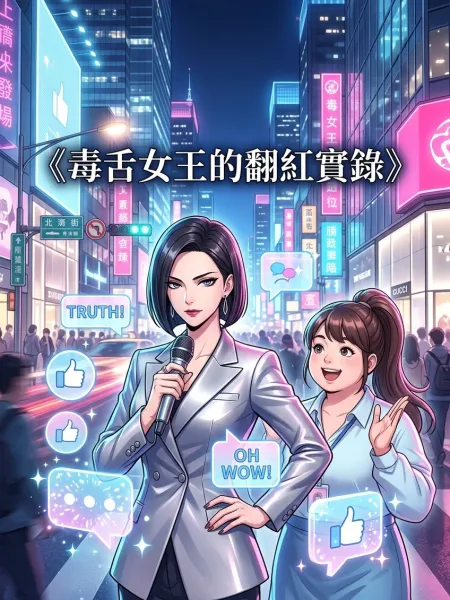 《毒舌女王的翻紅實錄》 封面