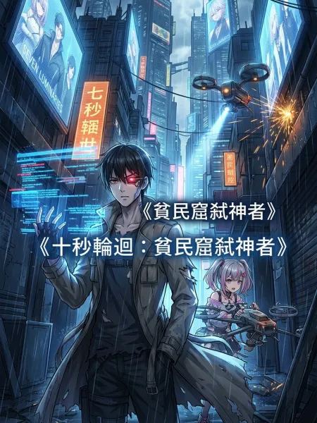 《十秒輪迴：貧民窟弒神者》 封面