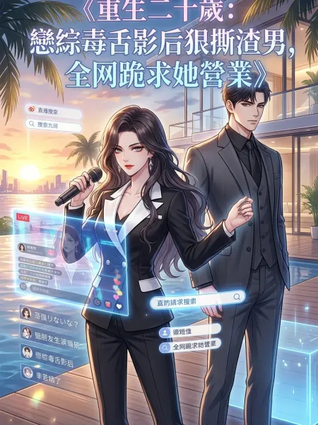 《重生二十歲：戀綜毒舌影后狠撕渣男，全網跪求她營業》 封面