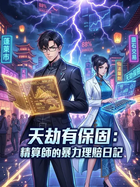 《天劫有保固：精算師的暴力理賠日記》封面