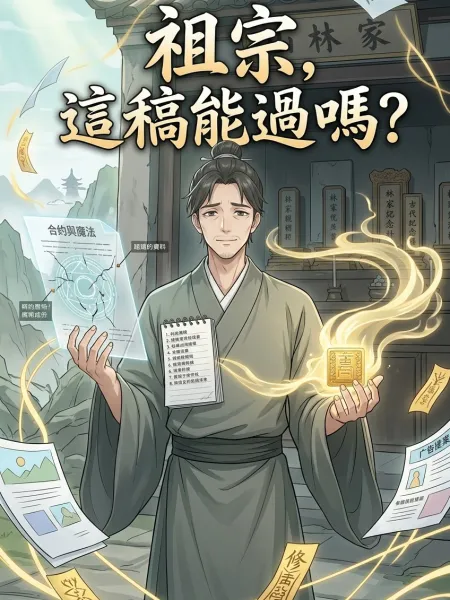 祖宗，這稿能過嗎？ 封面