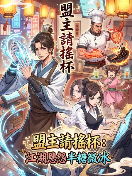 盟主請搖杯：江湖恩怨半糖微冰 封面