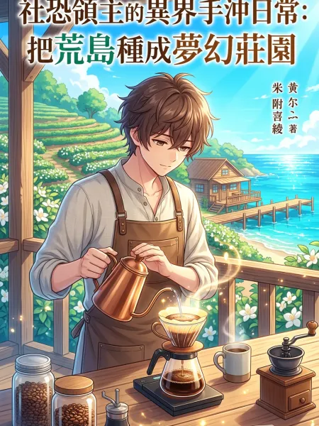 社恐領主的異界手沖日常：把荒島種成夢幻莊園 封面