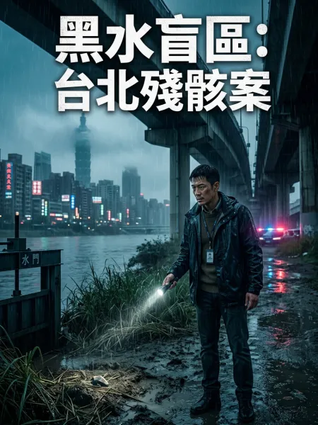 黑水盲區：台北殘骸案 封面