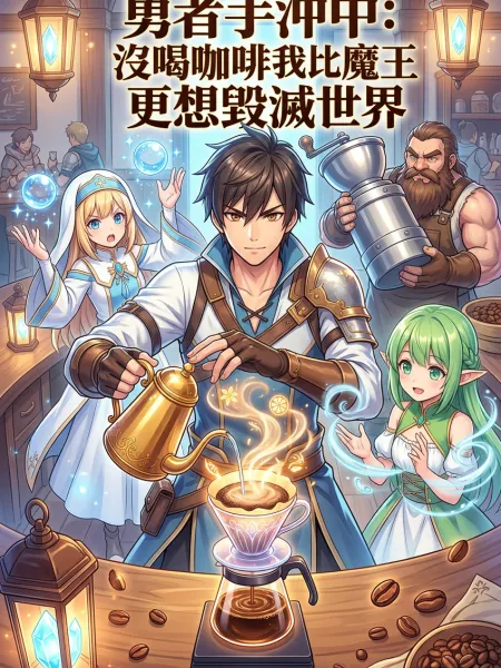 勇者手沖中：沒喝咖啡我比魔王更想毀滅世界 封面