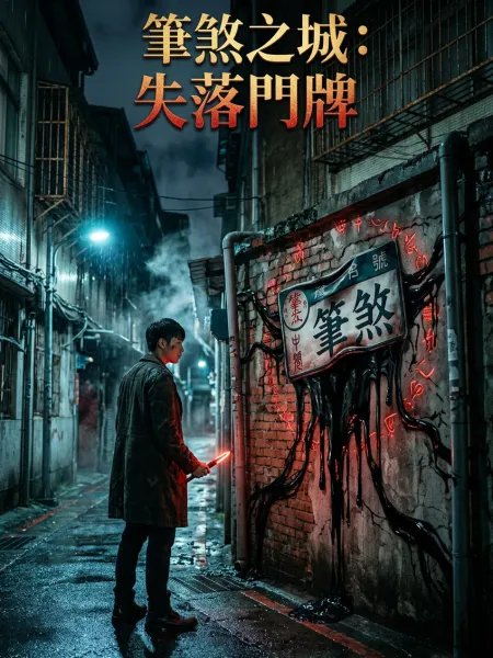筆煞之城：失落門牌 封面