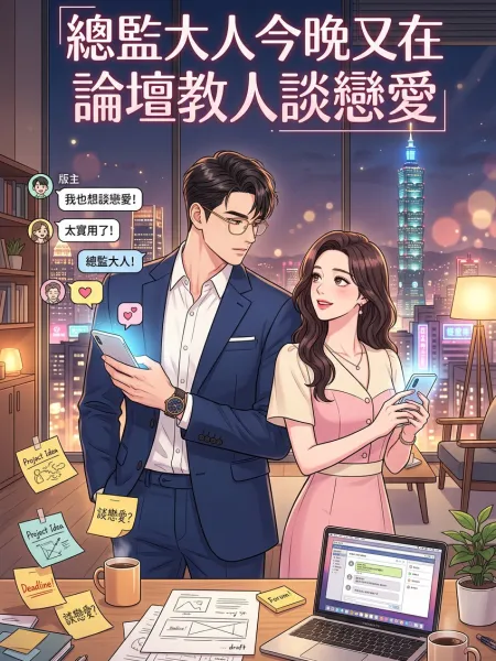 總監大人今晚又在論壇教人談戀愛 封面
