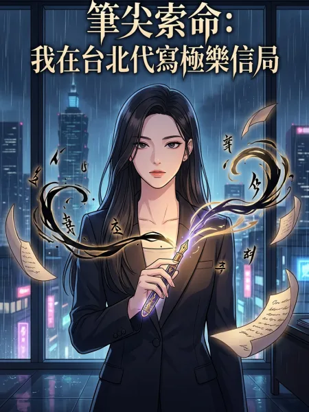 筆尖索命：我在台北代寫極樂信局 封面