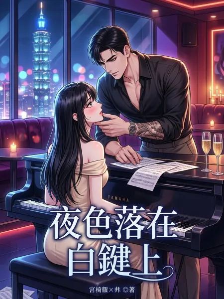 夜色落在白鍵上