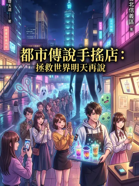 都市傳說手搖店：拯救世界明天再說 封面