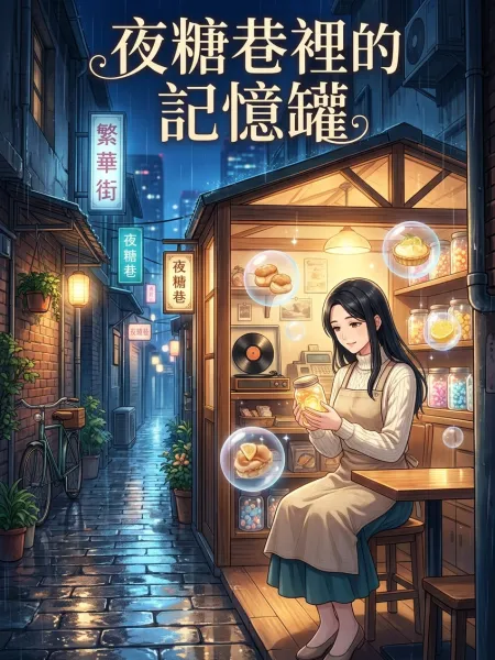 夜糖巷裡的記憶罐 封面