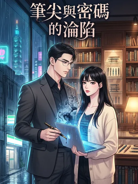 筆尖與密碼的淪陷 封面