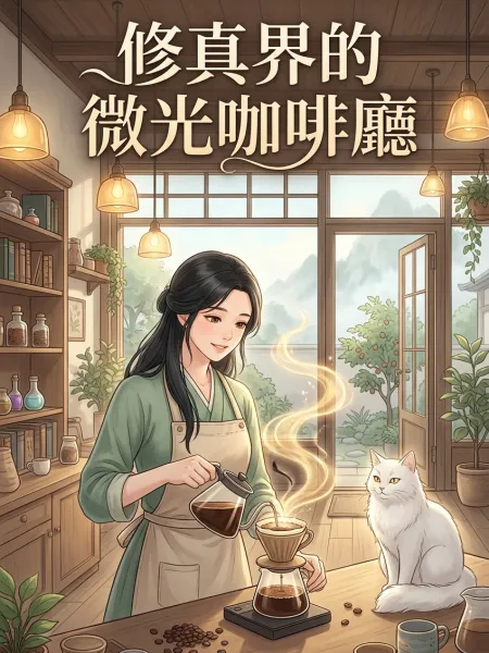 修真界的微光咖啡廳 封面